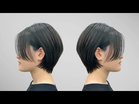 Dang Hieu. Pixie Bob Hair Cut - Hướng dẫn cắt tóc ngắn cho khuôn mặt tròn.