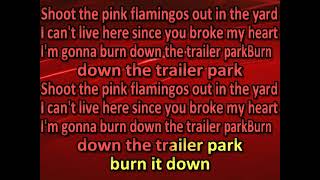 Billy Ray Cyrus Burn Down the Trailer Park (karaoke) (by request)