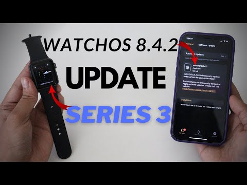 WatchOS 8.4.2 Update on Apple Watch Series 3 !