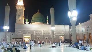أذان الفجر من المسجد النبوي 1 صفر 1439 للشيخ عمر سنبل