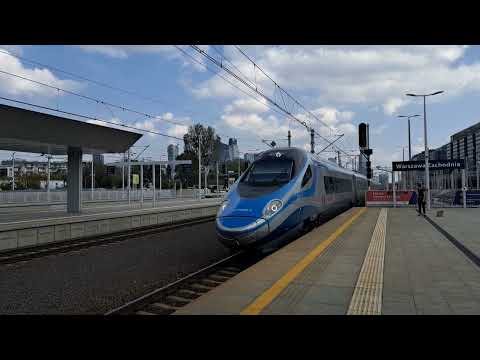 Warszawa Zachodnia - Pociag PKP IC EIP Pendolino z Kolobrzeg do Krakow Glowny (08.09.2023)