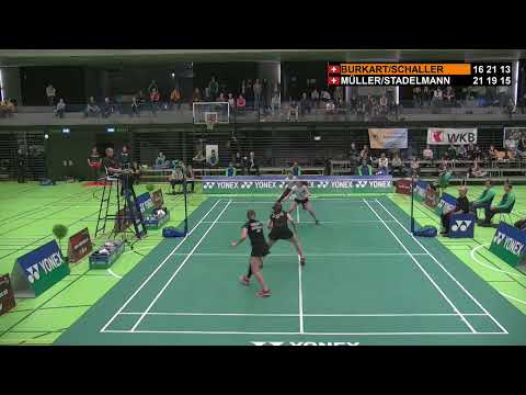 Badminton Schweizermeisterschaft 2020 Final Damendoppel