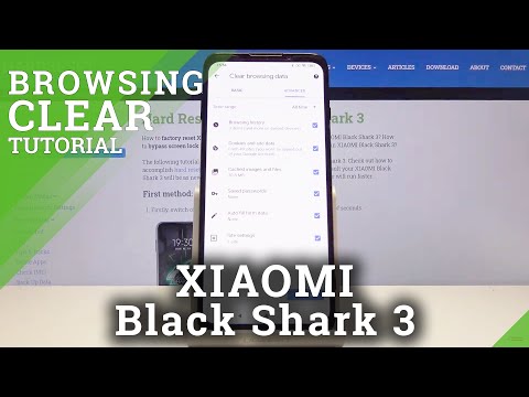 How to Clear Browsing Data in XIAOMI Black Shark 3 – Delete Browsing History