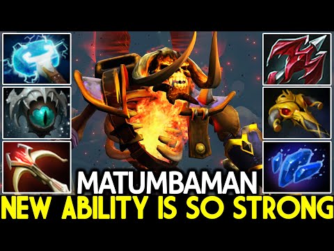 MATUMBAMAN [Clinkz] New Ability is so Strong Fast Farming Dota 2