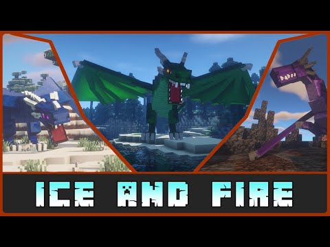 Minecraft - Ice and Fire Mod Showcase [Forge 1.15.2/1.12.2]