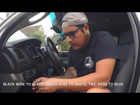 Cali Raised LED Ditch Light Install on 2nd Gen Toyota Tacoma Pt. 2