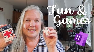 Fun and Games in OneNote