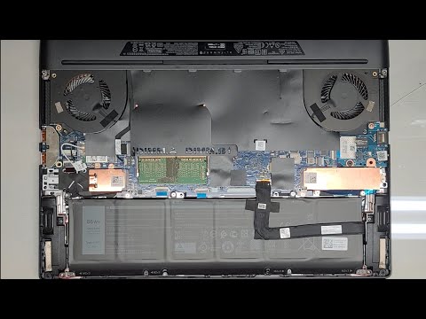 DELL Alienware M15 R6 Disassembly RAM SSD Hard Drive Upgrade Battery Cmos Bios Replacement Repair