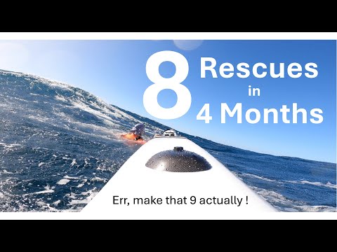 SURFSKI SAFETY: 8 Rescues in 4 Months in False Bay !