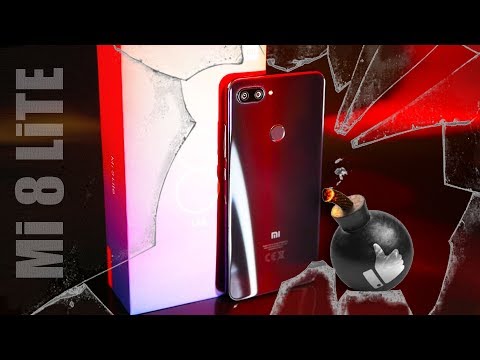 GLASS BOMB! Xiaomi Mi 8 Lite - review