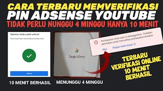 Download lagu LATEST! How to Verify Your YouTube AdSense PIN Without Waiting 4 Weeks, in 10 Minutes (SUCCESSFUL) mp3