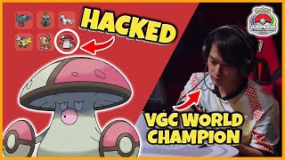 The 2023 VGC World Champion used a HACKED Pokemon