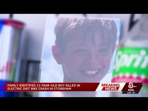 Community mourns 13-year-old killed in Stoneham e-bike crash