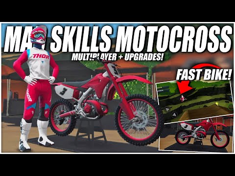 MULTIPLAYER RACING & NEW Bike Upgrades! - Mad Skills Motocross 3 - YouTube