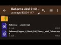 Rebecca Video Skandal Viral 11 Menit Dan 4 Menit