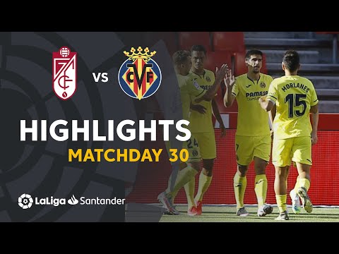 Highlights Granada CF vs Villarreal CF (0-1)