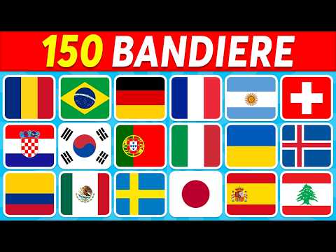 🚩 Indovina la Bandiera in 3 Secondi 🌍 | Quiz Bandiere del Mondo 2024