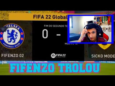 PAIVINHA REAGINDO FIFENZO vs KLAIVER R10 KOEL (completo) - FIFA 22