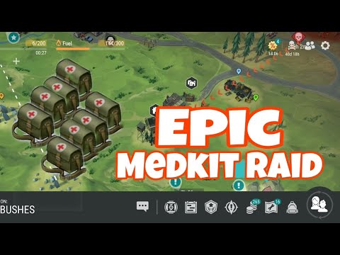 Epic medkit raid ( BASE CaierasBr ) . Raiding time ☺️☺️