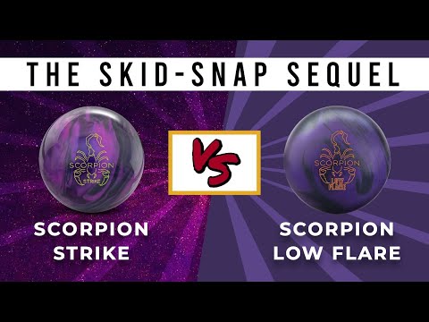 Hammer Scorpion Strike versus Scorpion Low Flare // Ball Review