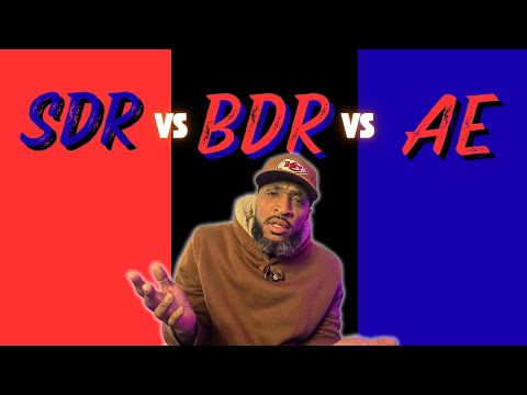Karriereweg im technischen Vertrieb: SDR vs. BDR vs. AE