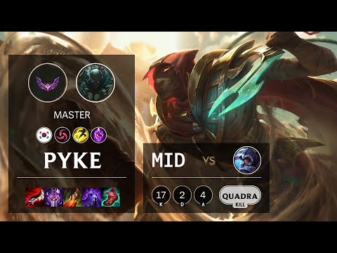 Pyke Mid vs Talon - KR Master Patch 12.5