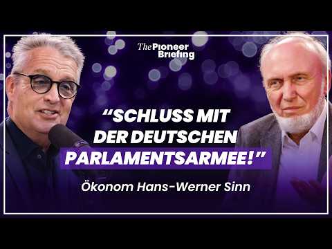 Hans-Werner Sinn: "Es ist ein Kalkül der USA, um Schutzgelder zu erpressen"