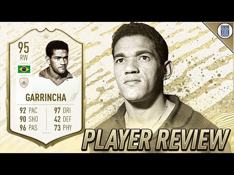 95 ICON MOMENTS GARRINCHA PLAYER REVIEW! - FIFA 20 ULTIMATE TEAM