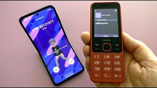 Samsung Galaxy Z Flip3 5G vs Nokia 150 Incoming Call