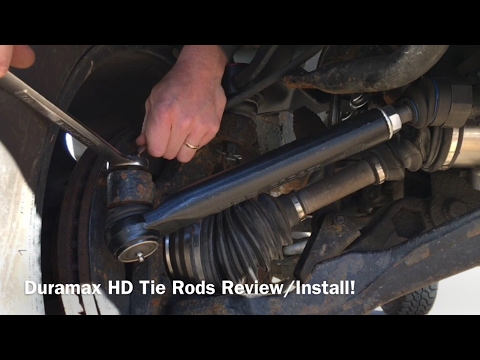 PPE HD Tie Rods Full Install 01-10 GM/GMC 2500