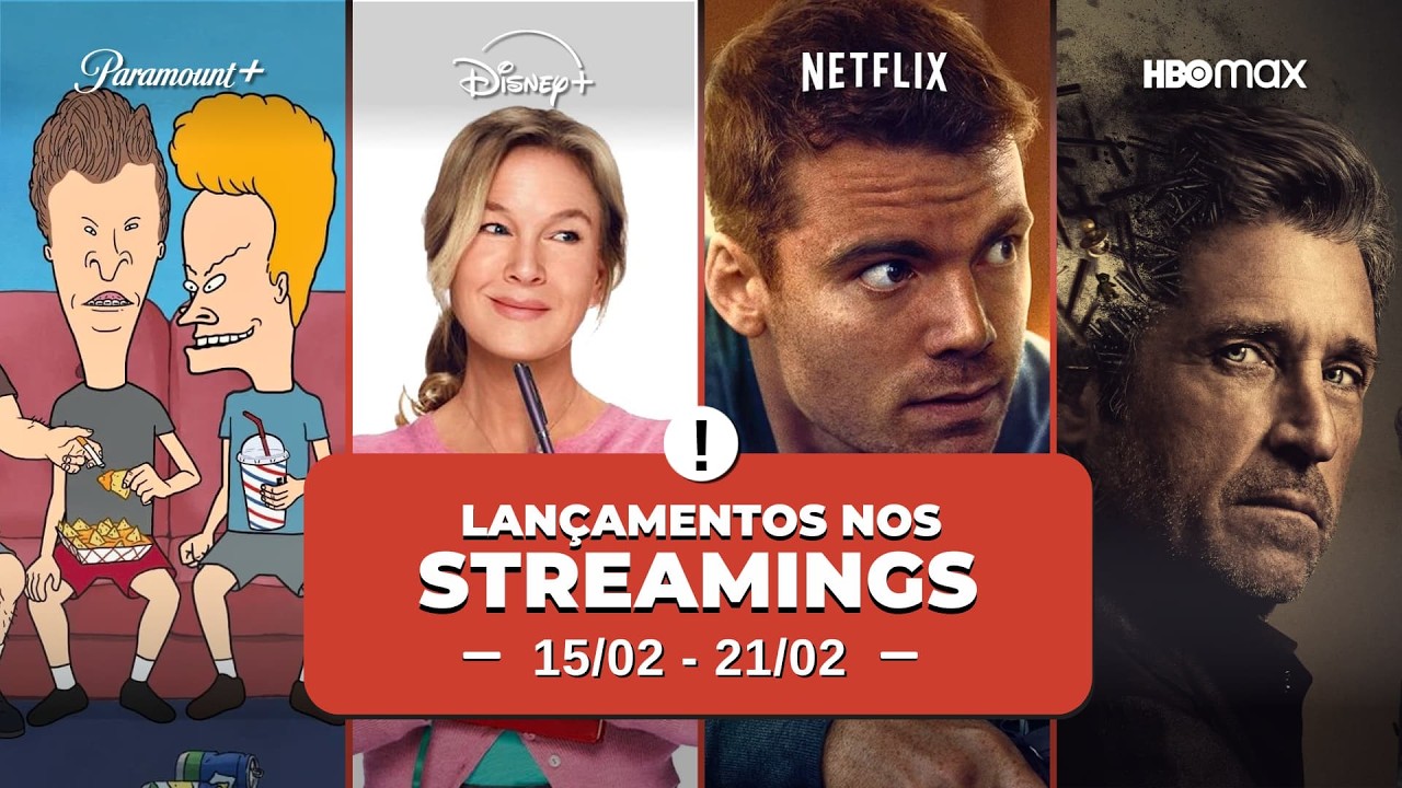 Lançamentos nos streamings (15 a 21 de fevereiro de 2026)