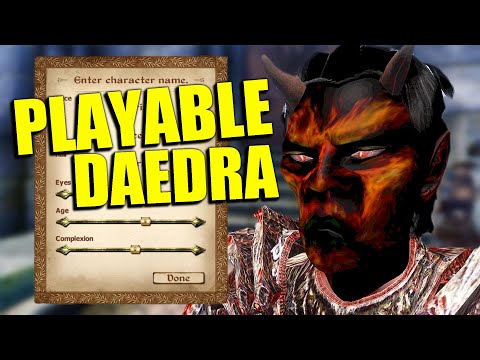 The Problem With Playing As A Daedra