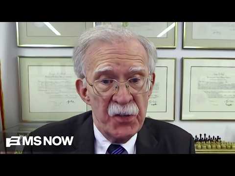 John Bolton: The objective in Iran should be regime change, but I'm not sure it is