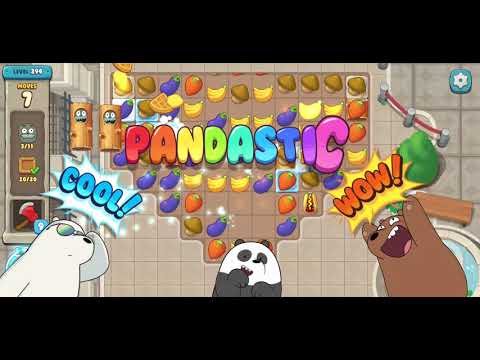 We Bare Bears Match3 Repairs Level 394 - No Boosters