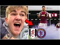 PYROS & LIMBS AS VILLA WIN AT FULHAM! In Fulham Vs Aston Villa