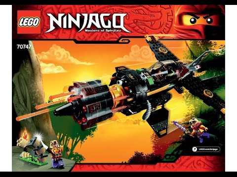LEGO 70747 Boulder Blaster Instructions LEGO NINJAGO 2015
