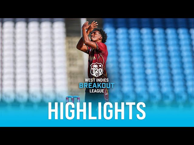 Leewards Thunder overpower Jamaica Titans in a thrilling clash!| Highlights: WI Breakout League 2025 Leewards Thunder overpower Jamaica Titans in a thrilling clash!| Highlights: WI Breakout League 2025