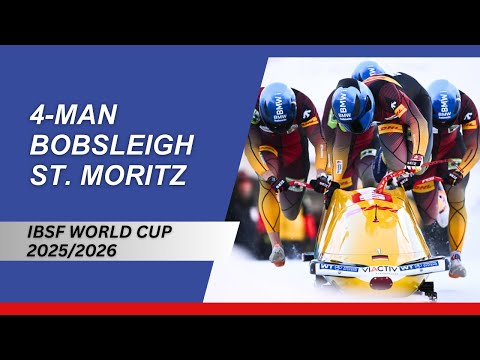 IBSF World Cup St. Moritz-Celerina - 4-Man Bobsleigh - Heat 2