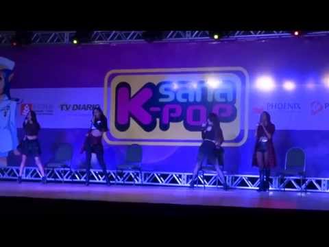 [K-SANA 2014] WAT-B - KISS&CRY (키스앤크라이) - INTRO + DOMINO GAME (도미노 게임) (Cover | WATB)