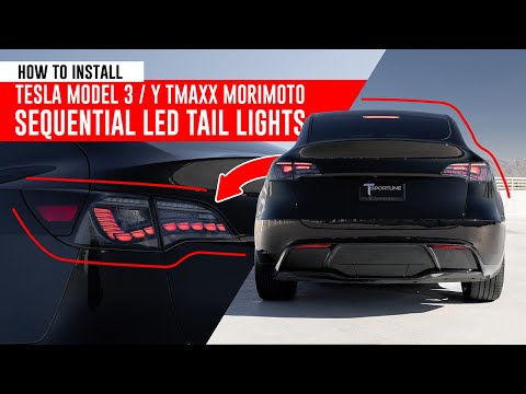 🚀 Introducing TMaxx Morimoto Sequential LED Tail Lights for Tesla Model 3 / Y - DIY Install Review!