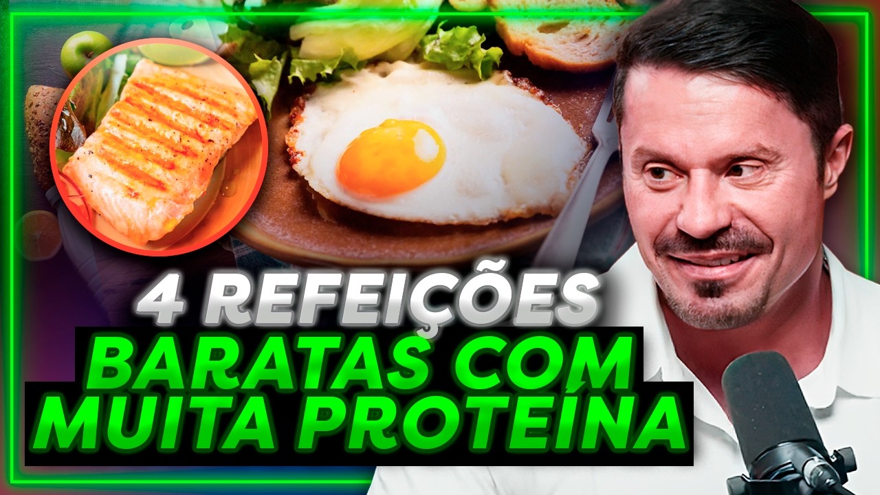 ALIMENTOS BARATOS PARA GANHAR MASSA MUSCULAR EM 2025 (Renato Cariani Explica) | PrimoCast 411
