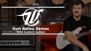 Video thumbnail for KURT BALLOU of CONVERGE demos a few Wild Custom Guitars including his latest custom shop FIREWILD by WILD CUSTOM GUITARS Co.