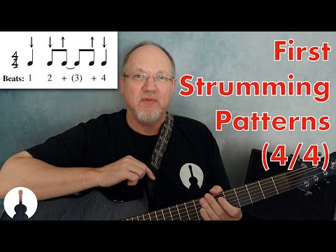 Beginning Guitar Strumming Patterns (4/4 Time)