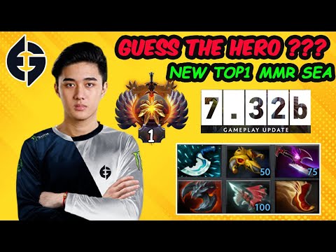 GUESS THE HERO ??? - Abed BROKEN RIGHT CLICK NEW TOP1 MMR SERVER SEA 7.32b Patch Dota 2