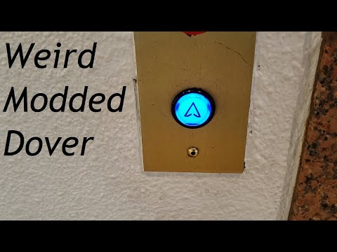 Weird Modernized Dover Hydraulic Elevator @ Scottsdale Fashion Square, Scottsdale, AZ