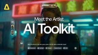 Get all the leading AI models in one organized toolkit with Artlist.