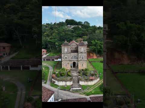 Igreja Matriz de São José das Três Ilhas I Belmiro Braga MG I Voo de Drone, Cenário de filme #drone