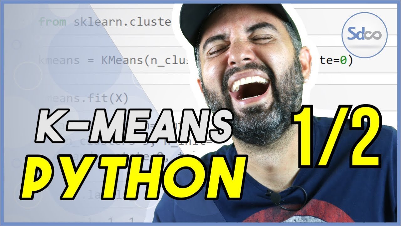K-MEANS COM PYTHON PARTE 1/2 EXEMPLO VISUAL