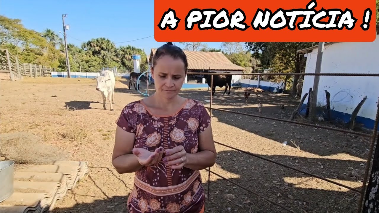 MORENA TÁ COM SAÚDE DEBILITADA PODEMOS PERDER MAIS UM ANIMAL AQUI NA ROÇA CORRENDO CONTRA TEMPO