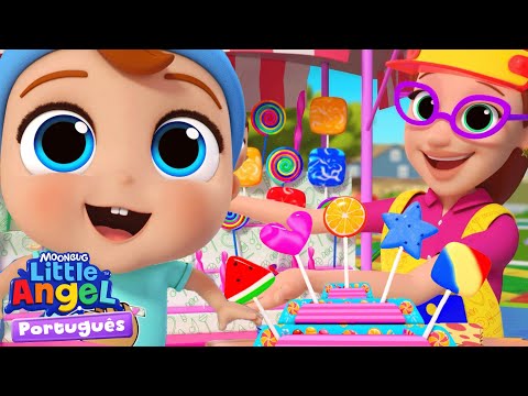 Eu gosto de Pirulito!🍭🤩 | Músicas Infantis em Português 🎵 | Little Angel Brasil